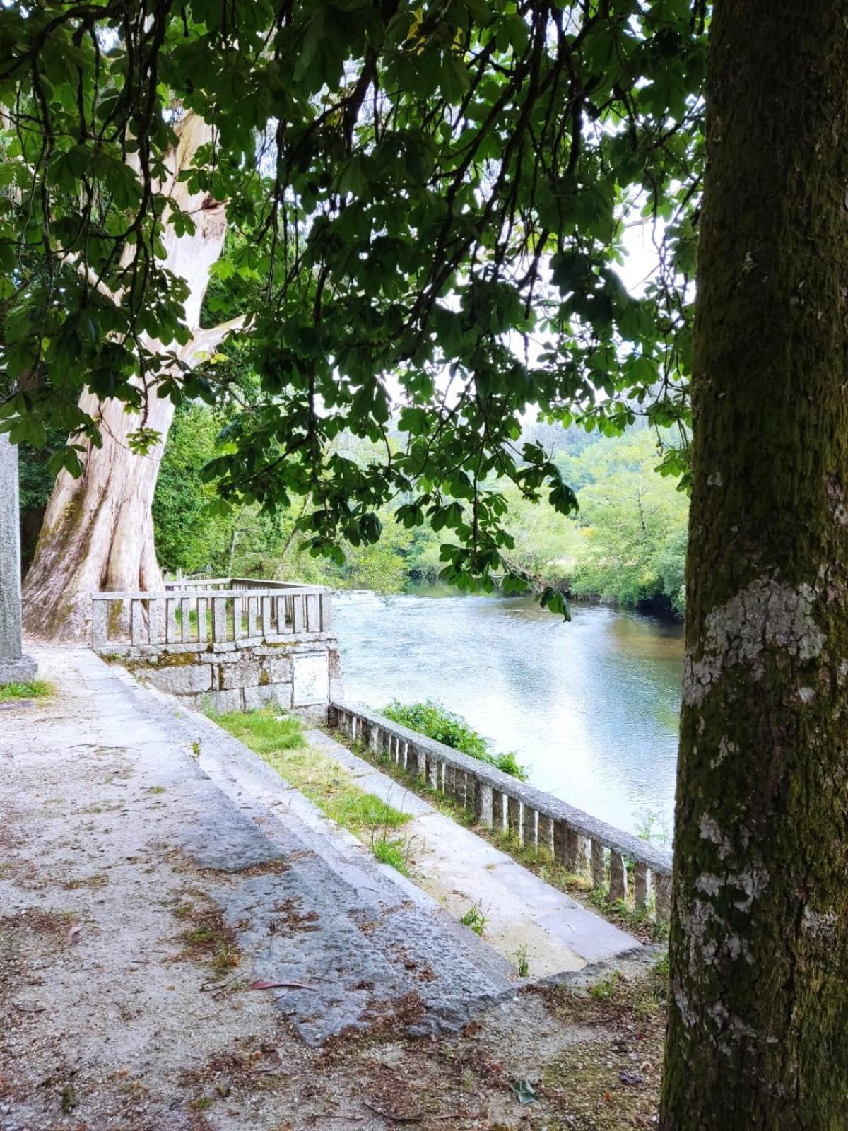 Grupo Arcanos Pension Atenea & Via Romana カルダス・デ・レイス エクステリア 写真